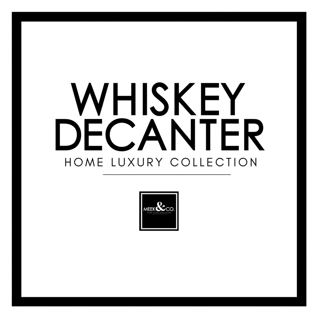 Meek + Co 16 piece Whiskey Decanter set